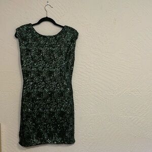 Sequence mini dress size large